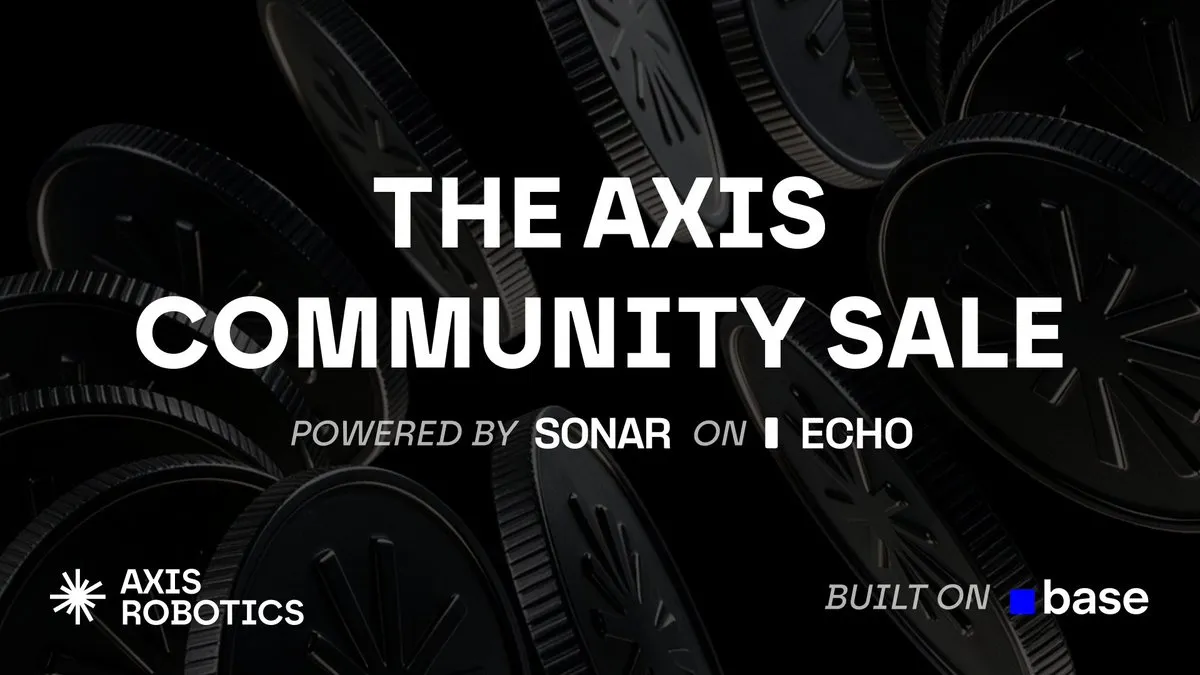 Axis Robotics проведёт сейл токена AXIS на $1 млн при оценке $100 млн.
